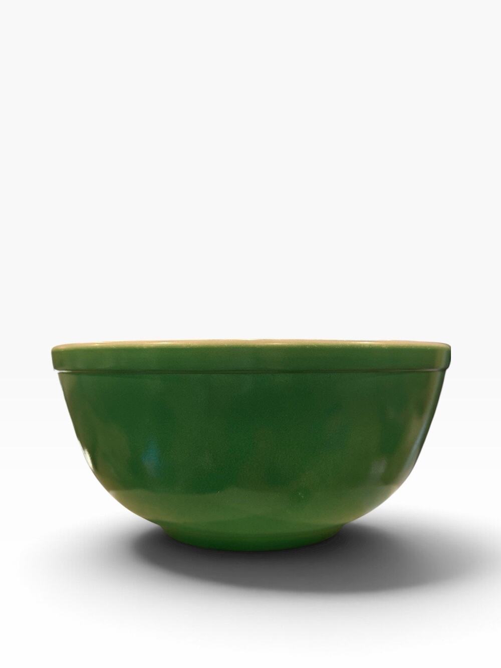 PYREX 403 Green Mixing Nesting Bowl 2½ qt Primary Colors Vintage Made In USA